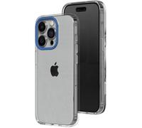 Coque de Protection - RHINOSHIELD - iPhone 15 Pro Max - Clear - Bleu Cobalt - Protection chutes 3 m