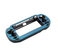 Coque de protection rigide en alliage d'aluminium pour console PS Vita 1000 Bleu clair
