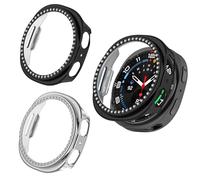 Coque de protection rigide en polycarbonate pour Samsung Galaxy Watch 8 44 mm - Coque de protection pour montre intelligente - Pour femmes et filles - Pas de film de protection