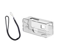 Coque de protection rigide transparente en polycarbonate pour appareil photo Kodak 1987, anti-jaunissement, anti-poussière et anti-chocs, protection moulée avec dragonne