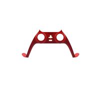 Coque de protection rouge pour manette de jeu Sony PS5, coque décorative de remplacement pour manette