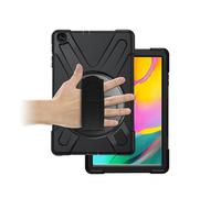 Coque de protection - SAMSUNG - Galaxy Tab A 10.1 2019 - Noir - Design rigide - Sangles incluses