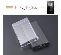 Coque de protection souple en cristal TPU pour SONY Walkman NW A100 A105 A106HN A100TPS - Type Clear case and glass
