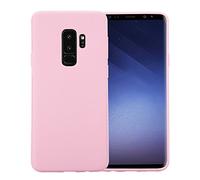 Coque de protection souple en silicone pour Samsung Galaxy S9 Plus SM-G965 6,2" Rose