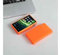 Coque De Protection Souple En Tpu Pour Ibasso Dx260,Housse De Protection En Peau,256 - Type Matte Orange