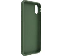 Coque de protection souple pour iPhone X - Vert kaki - Macway