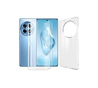 Coque de protection souple transparente pour Oppo Find X8 Pro 5G taille 6.78 CPH2659 et 2 films de protection ecran, verres trempés - -
