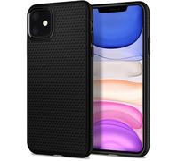 Coque de protection - Spigen - Liquid Air - Noir - Souple - Anti-choc / Anti-rayure