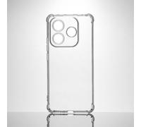 Coque de protection Transparent : 4 coins renforcés - anti-chocs - ultra-résistant - semi-rigide - compatible pour REDMI NOTE 14 5G