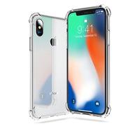 Coque de protection transparente avec coins renforcés pour l'iPhone X de Vshop