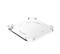 Coque de protection transparente en acrylique pour Mac Mini avec filtre anti-poussière, support vertical stable