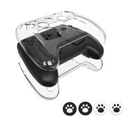 Coque de protection transparente en polycarbonate avec touches, anti-poussière, résistante aux chocs et anti-chute, coque de protection intégrale pour Steam Controller 2 (housse de protection +