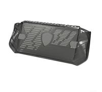Coque de protection transparente en TPU pour MSI Claw A1M, antidérapante à rayures avec découpes pour dissipation de la chaleur, coque souple transparente pour console de jeu portable (noir