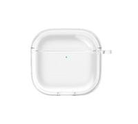 Coque de protection transparente pour AirPods 4 - Coque d'écouteurs sans fil en TPU - Résistante aux chocs - Coque intégrale résistante aux chocs - Compatible avec AirPods 4 2024