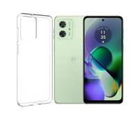 Coque de Protection transparente souple silicone compatible pour Motorola Moto G54 5G 6,5"" XT2343-1 XT2343-2 / Motorola Moto G55 5G 6,49"" - Visiodirect -