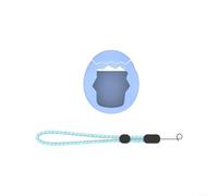 Coque de protection ultra fine en silicone avec lanière pour animal domestique Tamagotchi Paradise Virtual Pet, design antidérapant avec accès pratique aux boutons et ports (bleu nuit)
