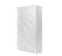 Coque de protection verticale transparente pour PS5 Pro - Anti-poussière - Anti-rayures - En EVA - Pour Playsation 5 Pro - Blanc