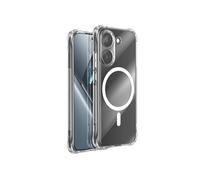 Coque Magnétique Antichoc pour Poco X8 Pro à Coins Bumper et Caméra Surélevée Transparent