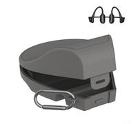 Coque de Rangement Imperméable pour Écouteurs Sport | ABS pour robuste, protection anti-chocs, compatible Open Run pour Pro 2, gris élégant, facile