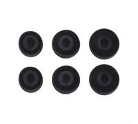 Coque de rechange en silicone pour écouteurs Huawei FreeBuds 5i, ajustement sûr et matériau inodore pour une utilisation confortable (noir)
