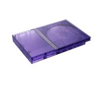 Coque de rechange pour consoles PS2 Série 9XXXX/7XXXX Coque de protection transparente pour PlayStation2 Slim 9XXXX 7XXXX Série Rétro Accessoires de console de jeux vidéo (7XXXX Violet transparent)