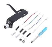 Coque de rechange pour platine vinyle avec 4 fils en alliage d'aluminium