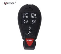 coque de rechange pour télécommande à 7 6 6 + 1 boutons, étui vierge pour clé intelligente Chrysler Town & Country et Dodge Grand