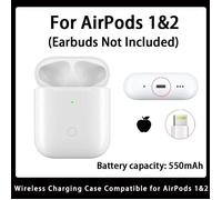 Coque de Recharge Sans Fil pour AirPods Pro 1&amp 2 - Boîtier de Remplacement avec Chargement Lightning Color : For air