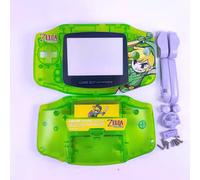 Coque de remplacement Gba pour Game Boy Advance Zelda The Minish Cap, coque transparente pour console de jeu avec kit complet de boutons, cadeau K