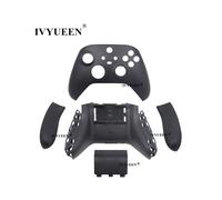 Coque de remplacement noire pour manette Xbox Series S/X, rails, panneaux, plaque frontale, LB