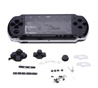 Coque De Remplacement Pour Console De Jeu, BoîTier Complet, PièCes De RéParation Pour Psp 3006 (Noir)