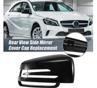 Coque De Remplacement Pour Rétroviseur Droit De Voiture, Couleur Noir Brillant, Pour Mercedes Benz Classe A W176, Classe B, Classe C, Protection Extérieure Des Rétroviseurs