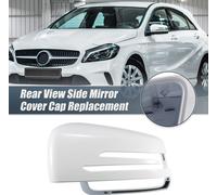 Coque De Remplacement Pour Rétroviseur Extérieur Gauche Blanc Pour Mercedes Benz Classe A W176 Classe B Classe C Protections De Rétroviseur Capots Extérieurs