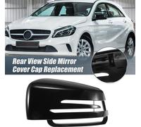 Coque De Remplacement Pour Rétroviseur Extérieur Gauche Brillant Noir Pour Mercedes Benz Classe A W176 Classe B Classe C Couvre-Rétroviseurs Extérieurs