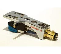 Coque de rétroviseur avec revêtement chromé, support avec micro AT, aiguille pour Technics SL D1, SL D1K, SL D2, SL D202, SL D205, SL D2K, SL D3, SL D303, SL D33, SL D3K, SL D5.