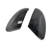 Coque de rétroviseur Compatible Avec Citroën C3 2016-2019 2020 Couvercle Rétroviseur Latéral Rechange Pour Voiture Capuchon D'aile Garniture Coque Rétroviseur Extérieur 1607513080 1607512980(Carbon)