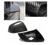 Coque de rétroviseur Compatible Pour Tesla Model Y 2020 2021 2022 2023 en fibre de carbone for rétroviseur extérieur de voiture - Coque de rechange à clipser