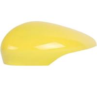 Coque de Rétroviseur Coques de rétroviseur pour Ford pour Fiesta 2009-2016 rétroviseur gauche droit couvercle de rétroviseur latéral de porte couleur peinte 1 pièces(Jaune)