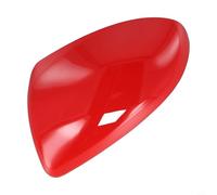 Coque de rétroviseur côté conducteur gauche compatible avec Mazda 3 pour M3 2017 2018 2019 Bleu glacier ABS Boîtier de rechange (rouge)