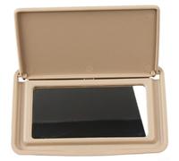 Coque de rétroviseur de maquillage pour pare-soleil de W202 W210, pièce de rechange pour miroir de courtoisie de voiture, accessoire d'intérieur en plastique (jaune griffe)