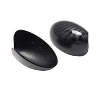 Coque de Rétroviseur de Voiture Lot de 2 coques rétroviseurs latéraux en fibre carbone Utilisation adaptée pour Mini Cooper R Series R50 R53 R52 2000-2008