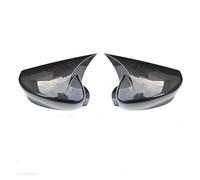 Coque de rétroviseur de voiture pour Accord 2008-2012 - Corne 2/4 portes berline 8/8,5/9ème - En fibre de carbone brillante - Noir brillant (carbone F