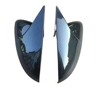 Coque de Rétroviseur de Voiture Pour VW Pour GOLF 7 Pour MK7 Pour .5 R GTI Garniture De Coque ABS Autocollant Capuchons Couvertures Rétroviseur Voiture Capuchon Couverture Latérale(Carbon Look)