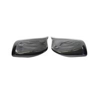 Coque De Rétroviseur En Fibre Carbone Noire Pour BMW Série 5 E60 E61 E63 E64 2004-2008 520i 525i 528i 528xi 530i couverture(Carbon One Pair)