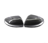 Coque de rétroviseur en fibre de carbone pour Mercedes W205 W213 W222, look élégant, ABS léger, application rapide pour côtés gauche et droit (fibre de carbone)