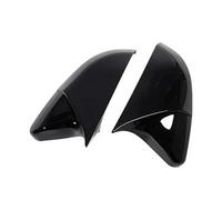 Coque De Rétroviseur Extérieur Avec Autocollant Décoratif Pour Civic 10e Génération 2016 2017 2018 2019 2020 YIJIAVSX(Gloss Black)