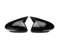 Coque De Rétroviseur Extérieur Avec Autocollant Décoratif Pour Hyundai Pour Accent Pour Solaris I30 2017-2022 YIJIAVSX(With Light Black)