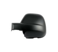 Coque De Retroviseur Exterieur De Voiture Couvercle Capuchon de Retroviseurs Lateraux Gauche Conducteur Noir Compatible avec Citroen Compatible avec Peugeot