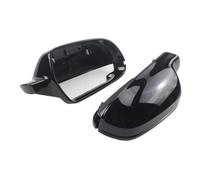 Coque de rétroviseur extérieur de voiture pour A3, A4, A5, A6, A8, Q3, SQ3, S4, S5, S6, S8, RS3 (style 1, noir)