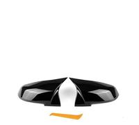 Coque De Rétroviseur Extérieur Remplacement En ABS Avec Klaxon Pour BMW Série 12 3 4 Series F20 F30 F31 F32 F36 2012 320i 328i 330d 335i M3 M4 Coques(Brilliant black)